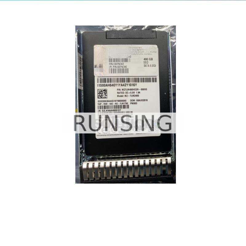 High Quality For IBM 00FN342 00FN343 480G SATA 2.5MLC G3HS SSD 3650M5 Solid State Drive 100% Test Working